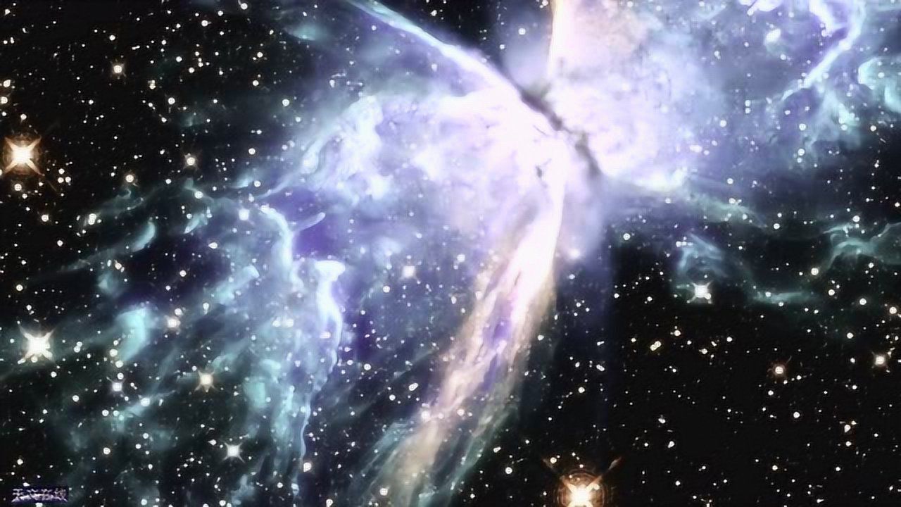 哈勃望远镜拍到壮观的蝴蝶星云和宝石虫星云