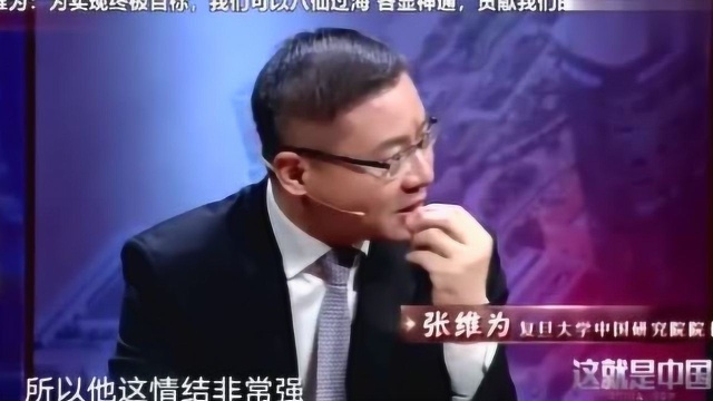 张维为评价《人民的名义》:为实现终极目标,可以八仙过海各显神通