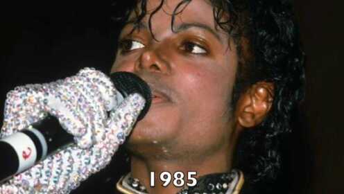 迈克尔杰克逊从1958出生到2009年去世的照片合集