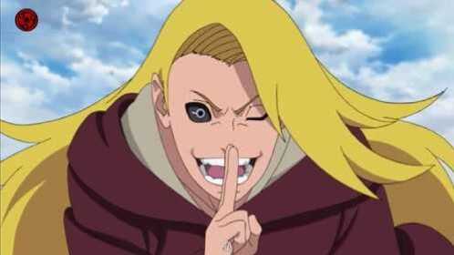 火影忍者迪达拉遭遇大野木上来就要用尘遁看把小迪给吓得