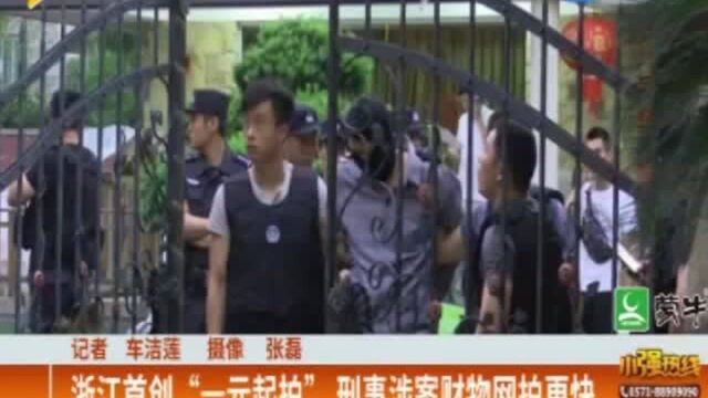 浙江首创“一元起拍” 刑事涉案财物网拍更快