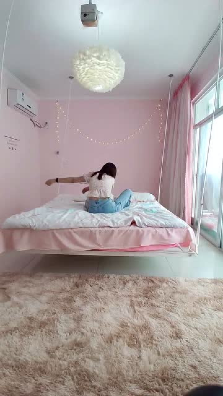 吊床睡多了,就知道,怎么让它晃了!_腾讯视频