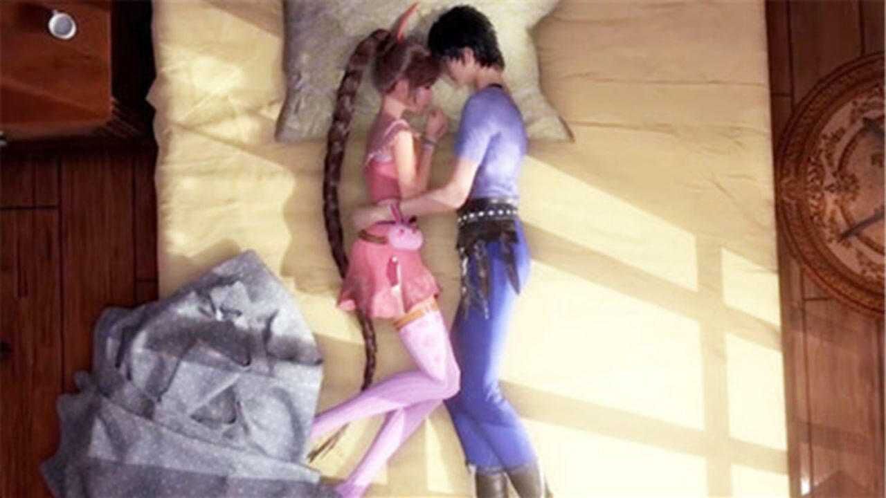 唐三睡觉居然不脱鞋小舞躺在他怀里骂道邋遢大王