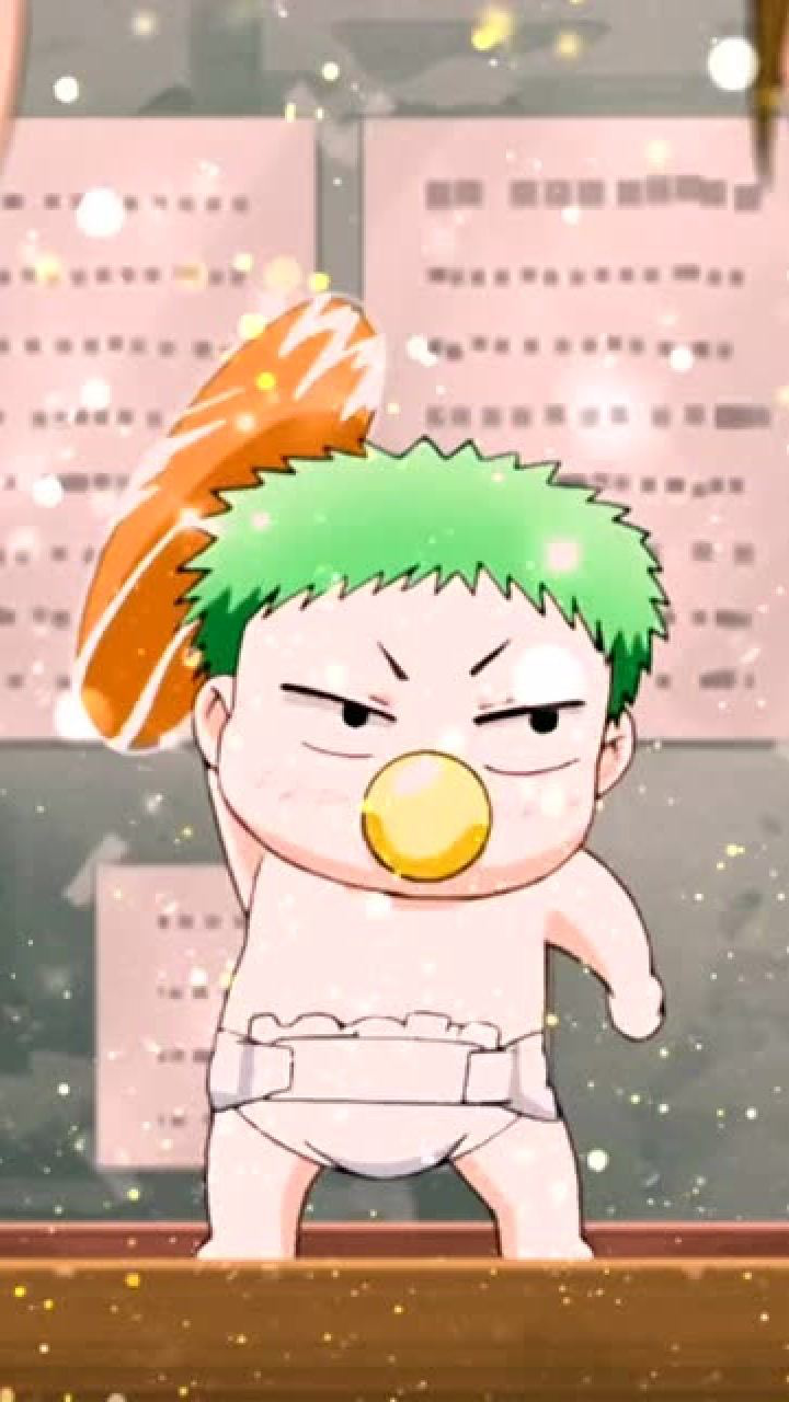 索隆小时候的样子你绝对没见过#索隆