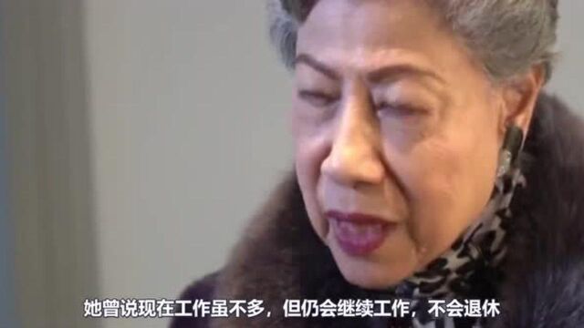 TVB老戏骨罗兰向武汉捐百万,70年戏龄生活简朴,85岁未婚育