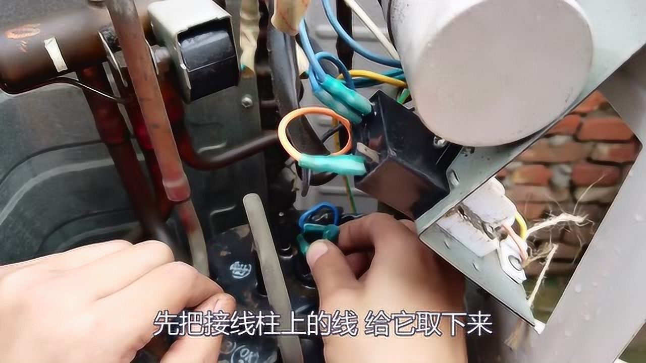 压缩机改气泵接线图片图片