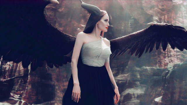 【沉睡魔咒1,2混剪】为爱涅槃为黑凤凰,朱莉高冷傲娇气质让人着迷