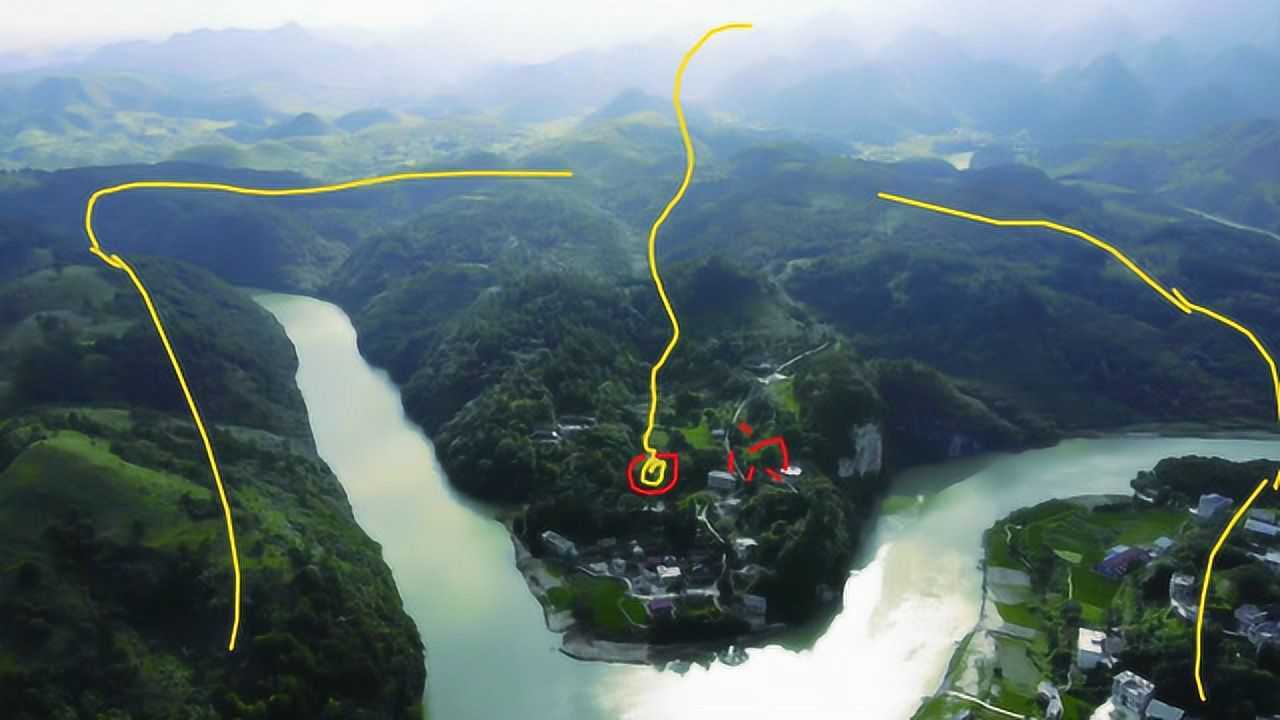 此地山环水抱纳阳聚阴的格局这个位置找对了吗