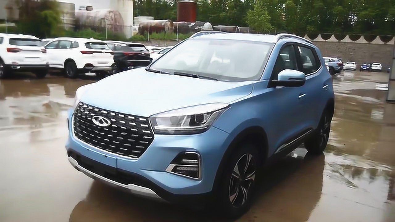 2021款奇瑞瑞虎5x高能版到店实拍,有这颜值和配置,不要太帅了