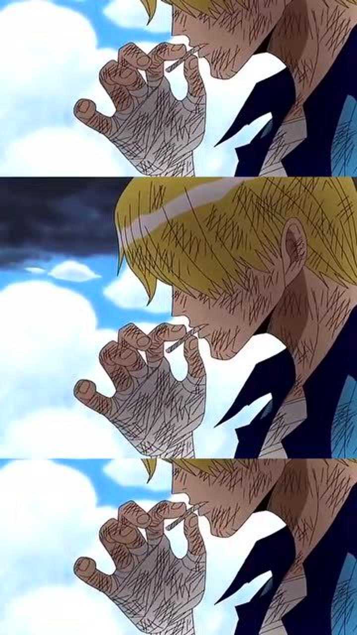 山治向艾尼路借火点烟,帅出天际