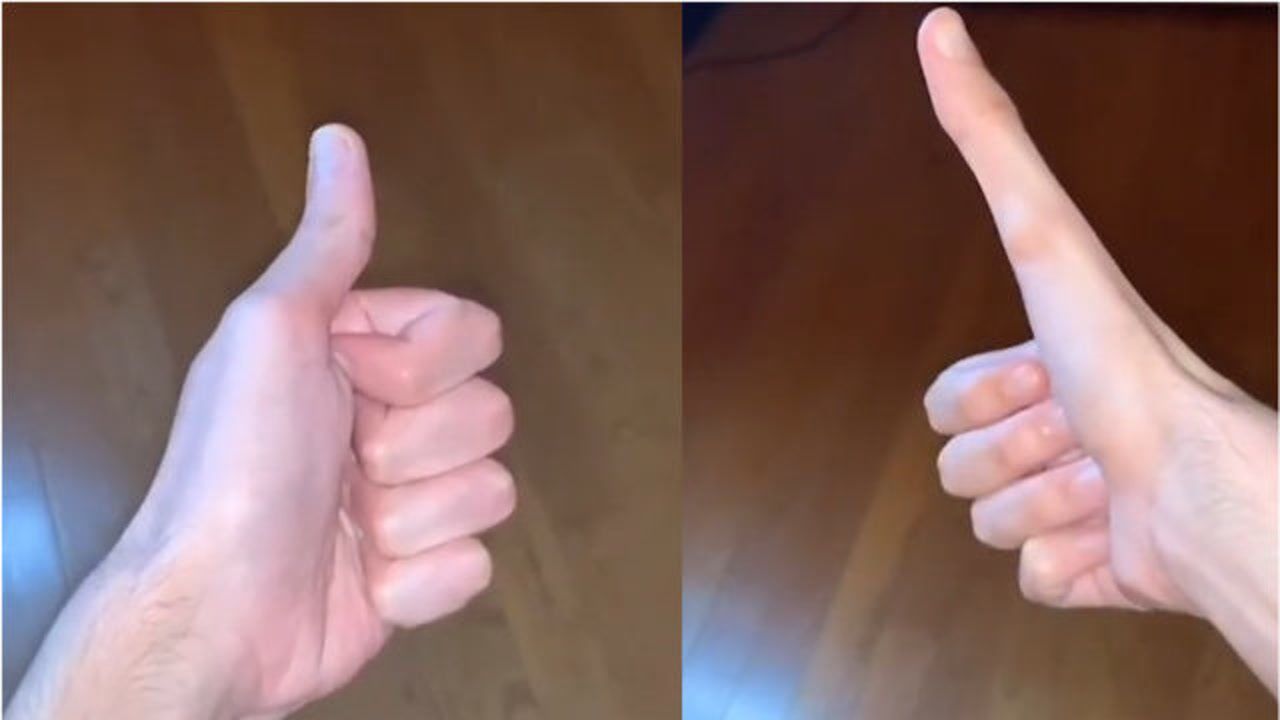 世界上最长的手指图片