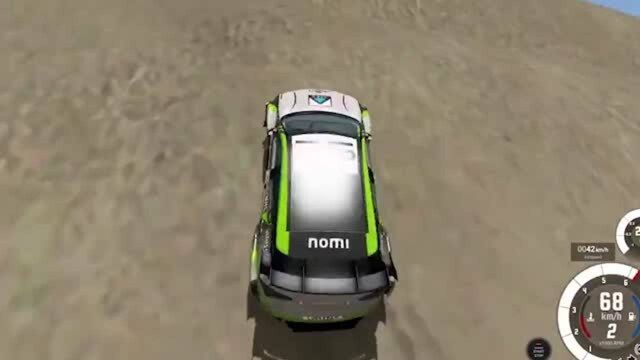 BeamNG:雪佛兰英帕拉1959怒改成跳跳车,罪恶都市奋力狂奔!