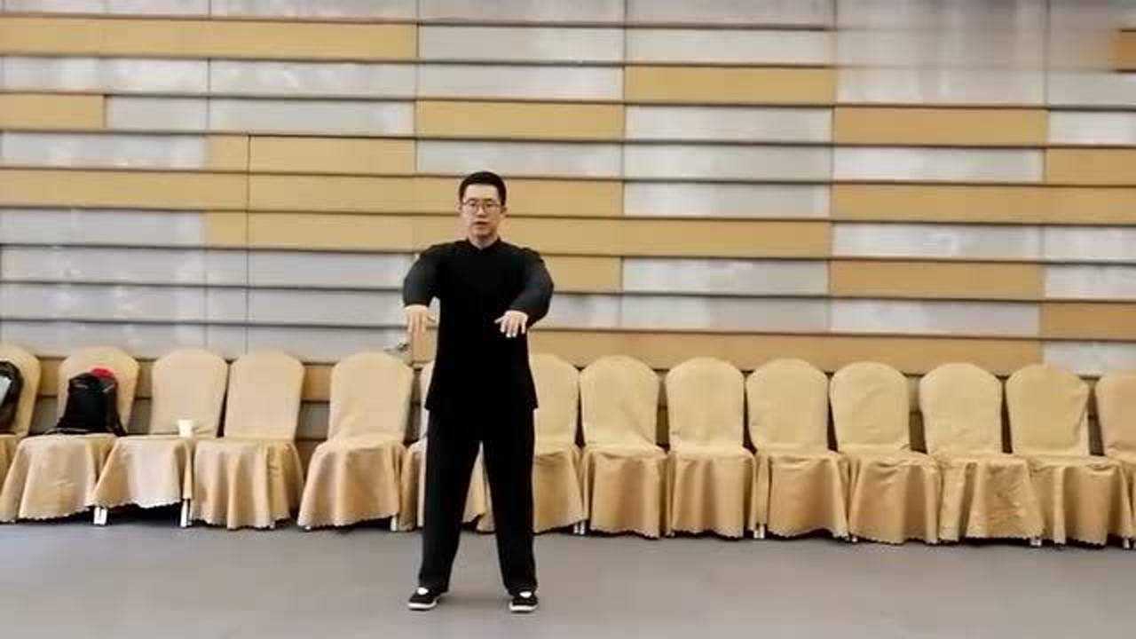 杨大卫老师现场演练八十五式太极拳慢动作教学!