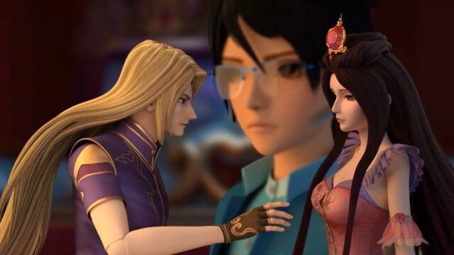 金王子想要带茉莉回仙境,被无情拒绝,还好舒言帮他解了围