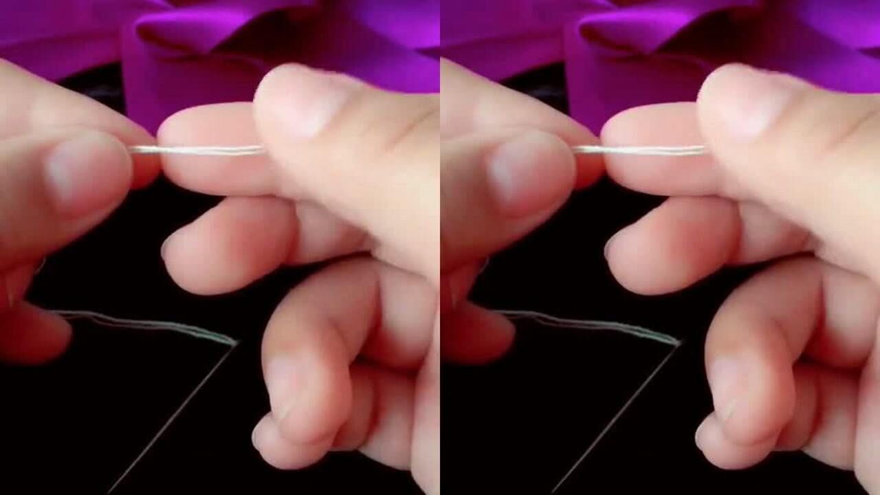 针线打结最新技巧