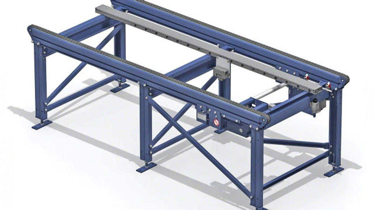 老师带你讲解链条输送及与环形布局链条输送线