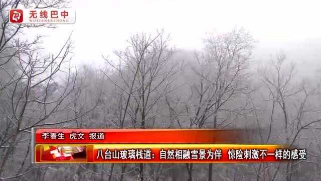 八台山玻璃栈道:自然相融雪景为伴,惊险刺激不一样的感受