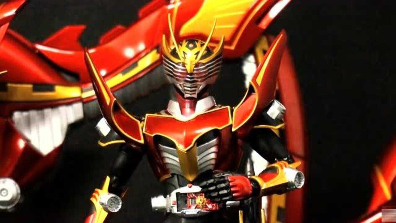 假面骑士龙骑:万代龙骑契约兽无双龙龙深红者试玩_腾讯视频