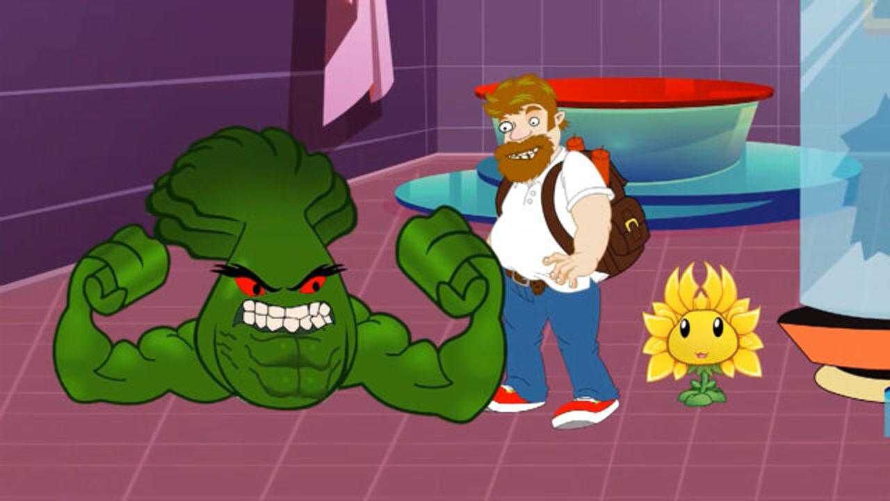 植物大战僵尸:戴夫成功救出太阳花