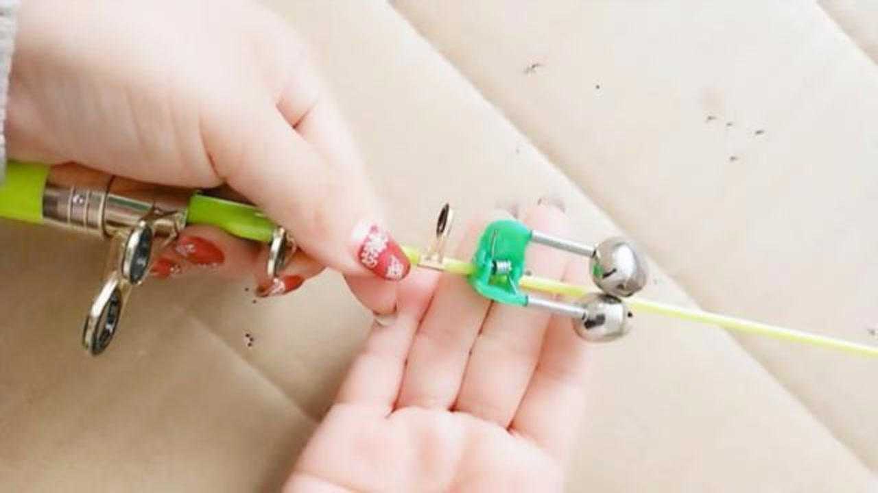 钓鱼技巧,海竿铃铛的正确安装方法