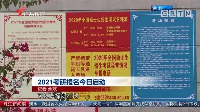 2021考研报名今日启动