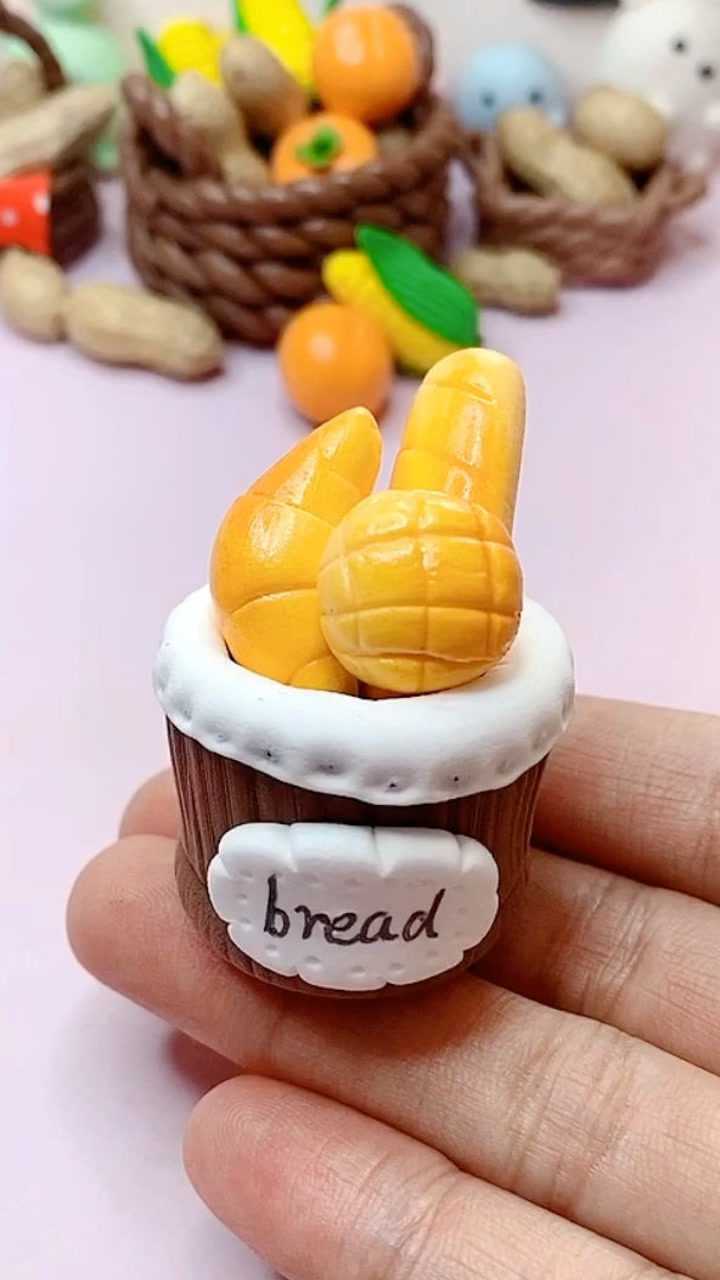 粘土迷你面包