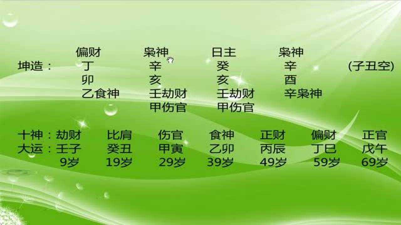 偏印重重,运行伤官,富贵非轻却为何还有诸多无可言喻的烦恼?