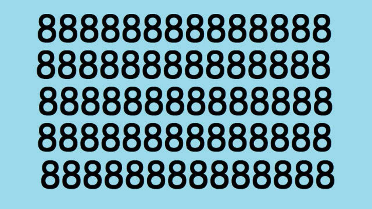 眼力大挑战:从8中找6个b,3秒找到是好眼力!