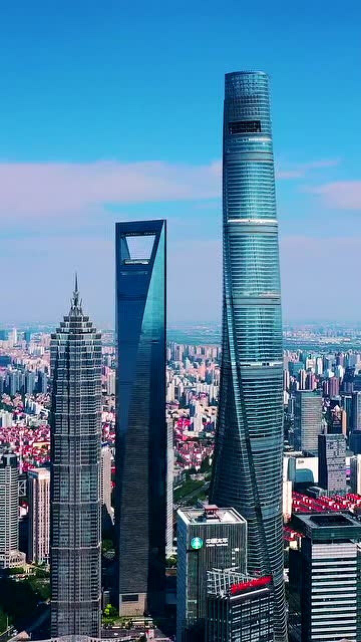 上海中心大厦高度632米,世界第二高度,国内以后应很少有这么高的了!