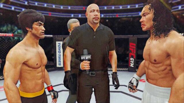 UFC4精彩格斗第六期:功夫巨星李小龙大战实力悍将安东!