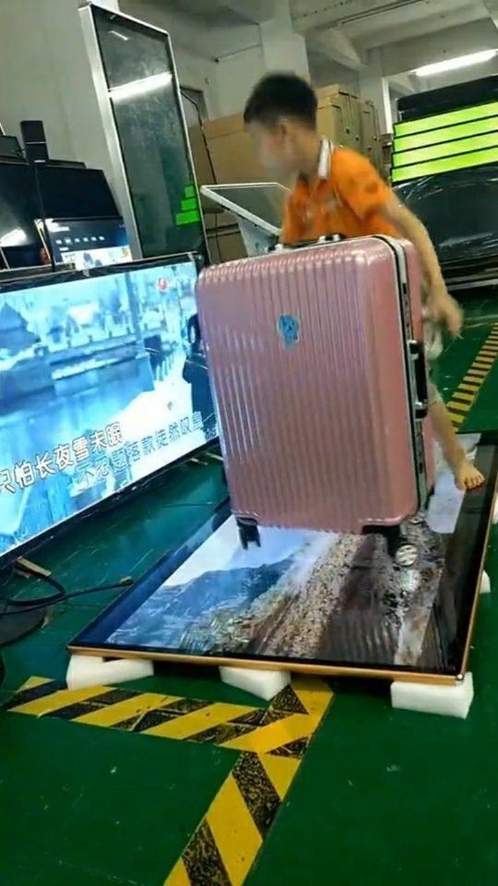 纳米防爆电视机,有孩子的不再担心被砸坏!