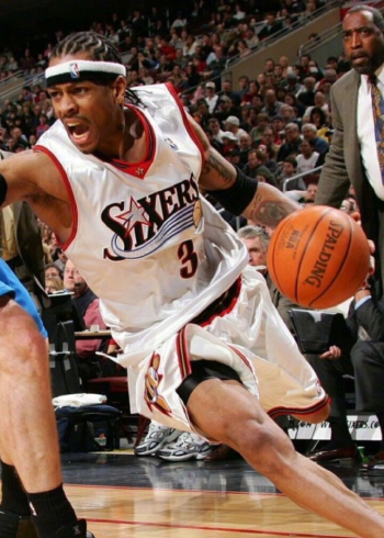 艾弗森:都说我突破只突右边,这次我反其道而行之