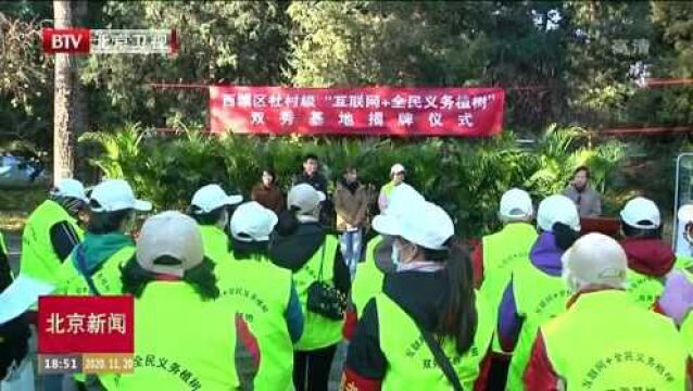 年内北京将建成25处“互联网+全民义务植树”基地