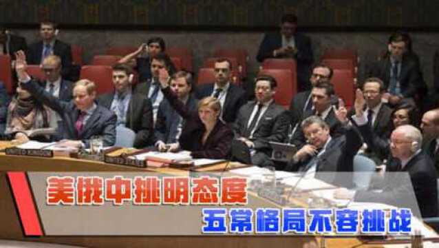 联合国第六常将出现?美俄中挑明态度,五常格局不容挑战