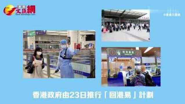 汇动的话|在深港人申请「回港易」返港流程