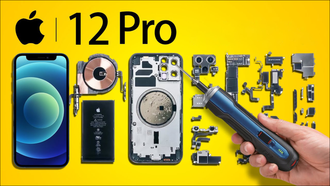 iphone12pro拆解和组装欣赏