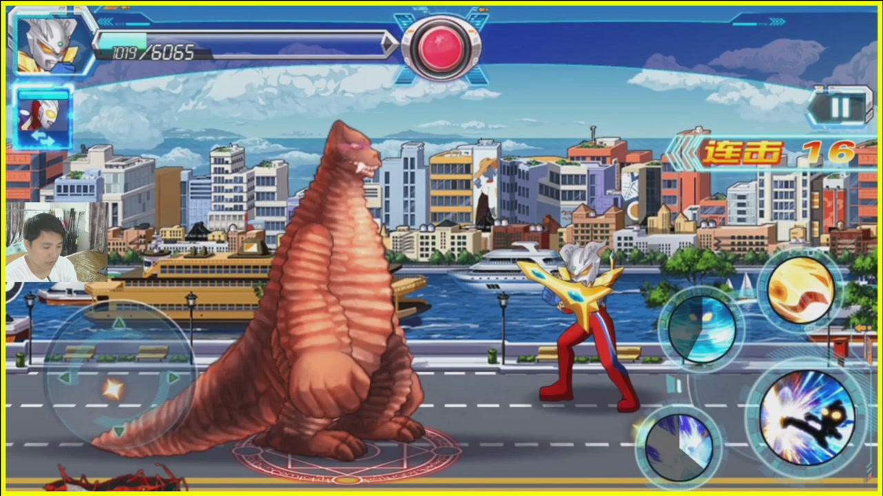 【波特】奥特曼传说之战:迪迦和赛罗联手对付雷德王,好难!