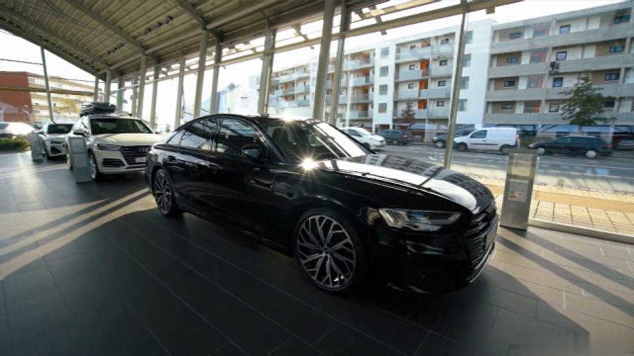 2021奥迪a8 60tdi 435马力内外介绍