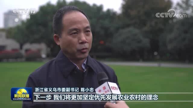 完善城乡融合 浙江义乌推进乡村振兴