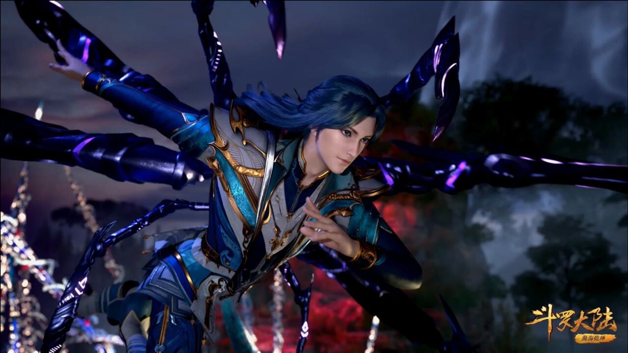 斗罗大陆134集唐三魂骨断裂脸上也出现巨大的伤痕