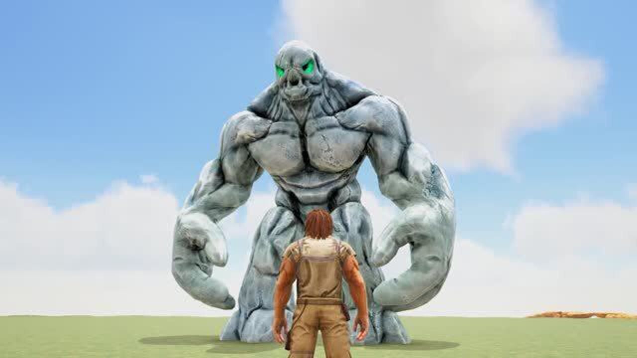 冰霜石头人登场