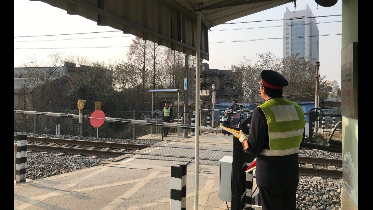 宁芜铁路马鞍山市当涂县三坝道口(2020年12月)