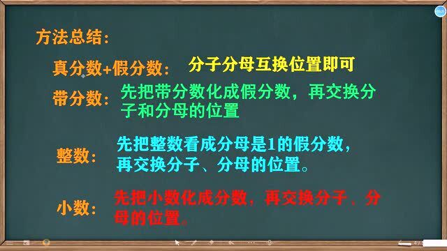 如何求一个数的倒数呢?你知道几种方法?