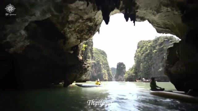 泰国:湛蓝大海,优美大自然,一个风光明媚的旅游国度