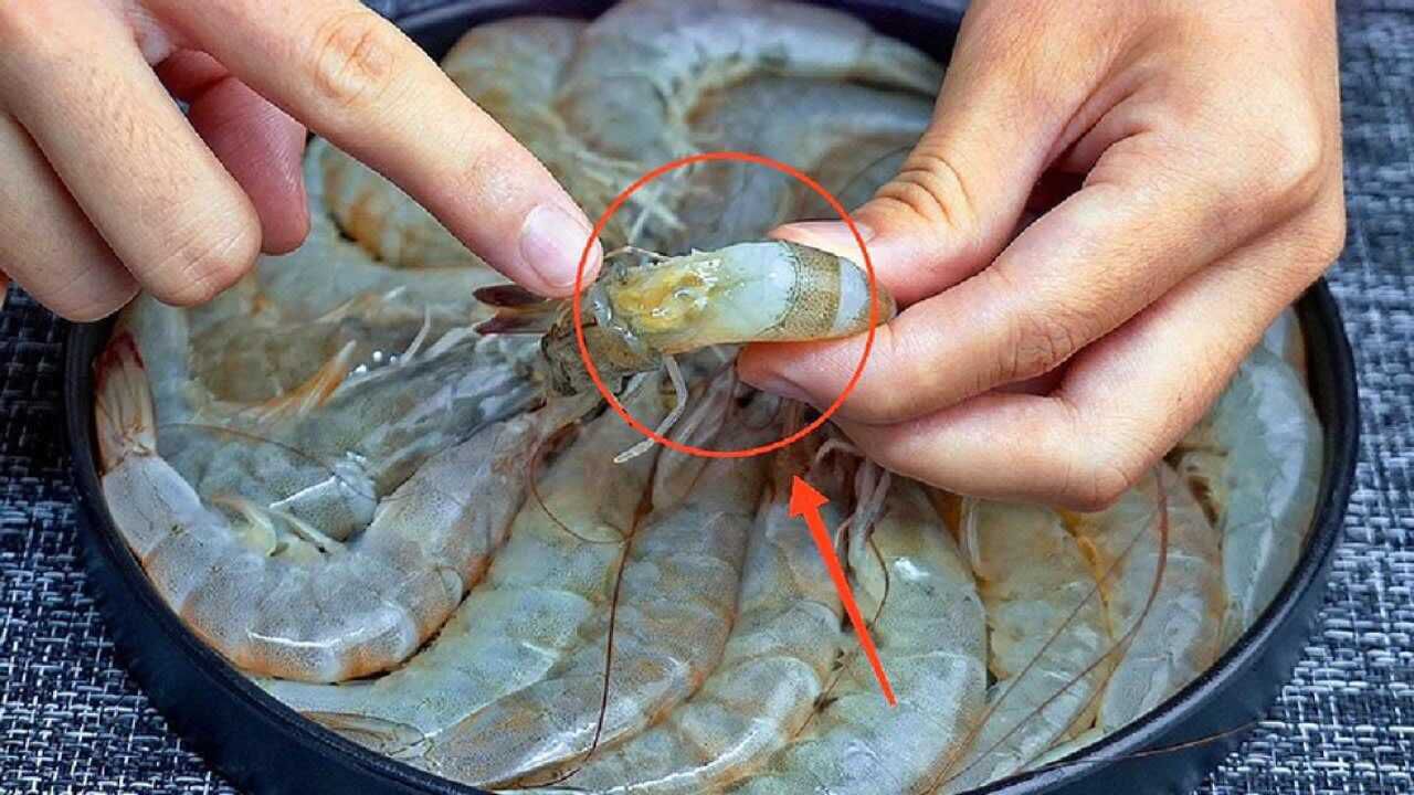 虾头究竟能不能吃是黄还是屎看完视频才懂了涨知识
