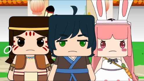 迷你大陆 迷你大陆动画第296集:阿炎,迷斯拉,兔美美退出迷你学院!