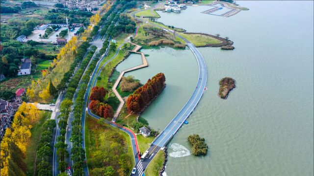 网红打卡景点东钱湖水上浮桥由亿洋泊林瀚设计建造