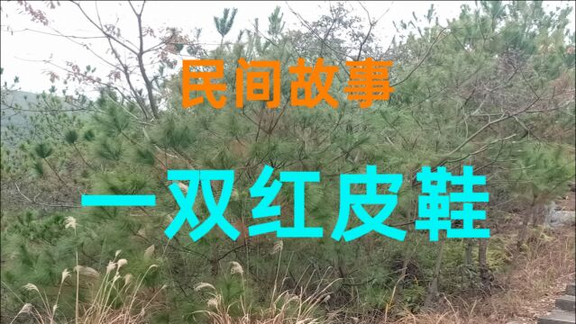 民间故事《一双红皮鞋》收拾鞋子的时候竟然有一双红色女鞋