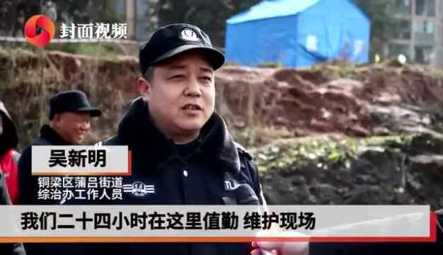 重庆铜梁发现一座宋代古墓 墓室浮雕造型精美