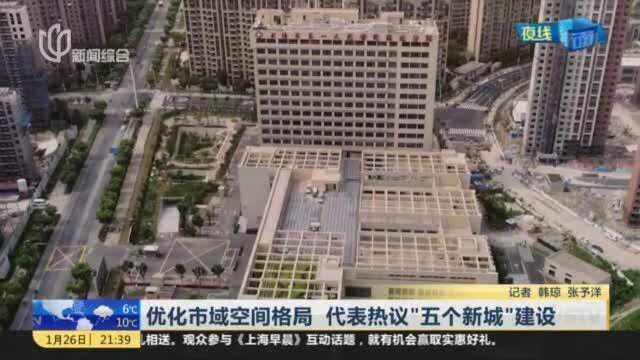 优化市域空间格局 代表热议“五个新城”建设